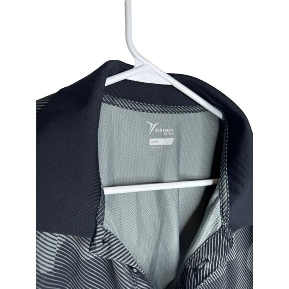 Old Navy Active Short Sleeve Shirt Gray X-Large - Picture 2 of 4